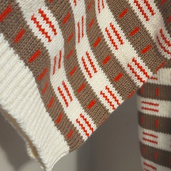 Vintage Anne Mieke hand loomed Cotton sweater - Picture 4 of 10